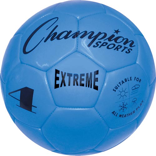 Extreme Soccer Ball - Size 4 (Youth) - Blue
