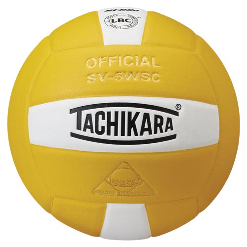 Tachikara SV-5WSC Volleyball - Gold/White