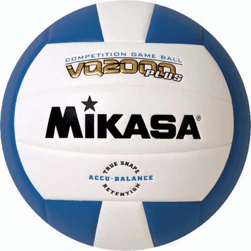 Mikasa VQ2000 Micro Cell Composite Volleyballs - Royal/White