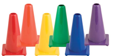 Champion Sports Hi-visibility Safety Cone, 15, Pack Of 3 : Target