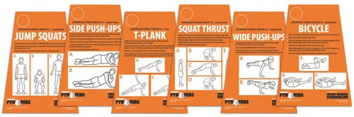 Circuit Training Cards - Advanced Fitness