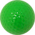 Green golf ball