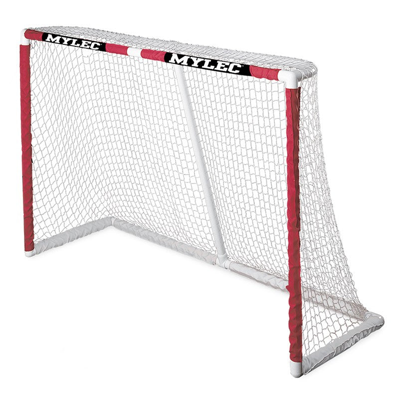 vidaXL But de hockey avec filet rouge et blanc 153x60x118 cm vidaXL But de hockey avec filet rouge et blanc 153x60x118 cm
