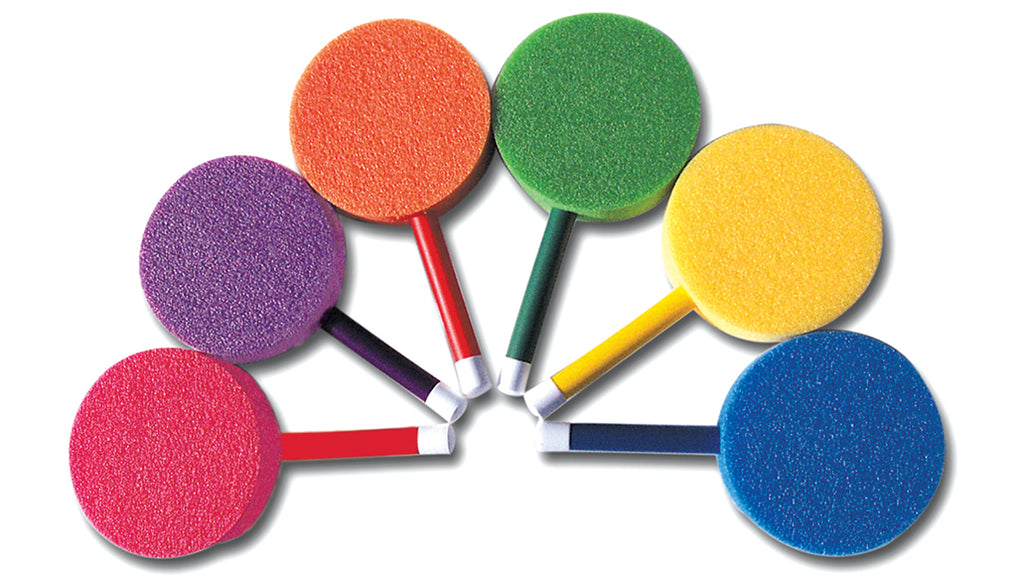 Color My Class Foam Lollipop Paddles