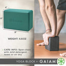 Gaiam Yoga Block - Purple