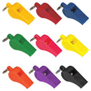 Colored Officials Whistle