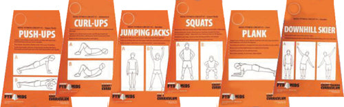 Circuit Training Cards - Basic Fitness