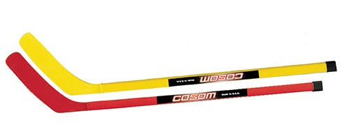 Cosom 36" Hockey Sticks (1 Red/1 Yellow)