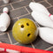 Champion Sports Rubberized Bowling Ball - 5 lbs. (Yellow)