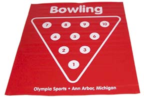 Bowling Pin Placement Pad