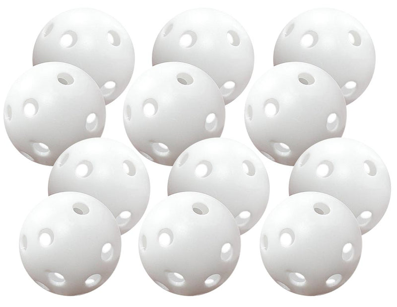 Perforated Practice Golf Balls - White (Dozen)