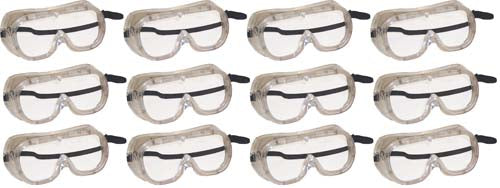 Ventilated Goggles - Set of 12