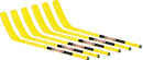 36" Cosom Colored Hockey Sticks (Set of 6)