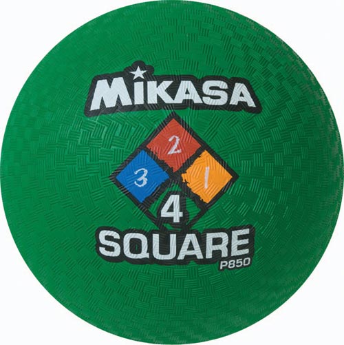 Green Mikasa Four-Square Ball