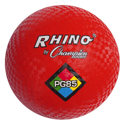 Red Colored Playground Ball