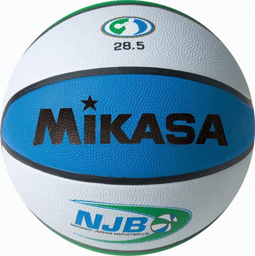 Mikasa BX NJB Rubber Basketball  - Intermediate 28.5 - Size 6