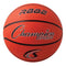 Champion Sports Rubber Basketballs - Junior 27.5 - Size 5 - Orange