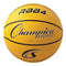 Champion Sports Rubber Basketballs - Intermediate 28.5 - Size 6 - Yellow