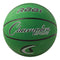 Champion Sports Rubber Basketballs - Official 29.5 - Size 7 - Green
