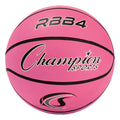 Champion Sports Rubber Basketballs - Intermediate Size