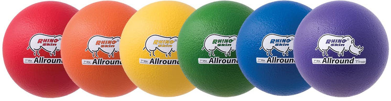 Champion Sports Rhino Skin Allround Balls - 7" (Set of 6)