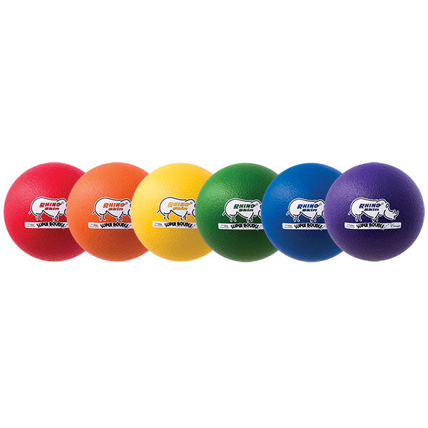 Champion Sports Rhino Skin Super Bounce Allround balls - 7" (Set of 6)