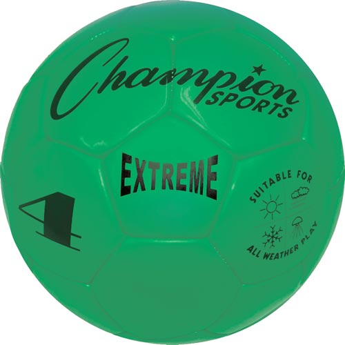 Extreme Soccer Ball - Size 4 (Youth) - Green