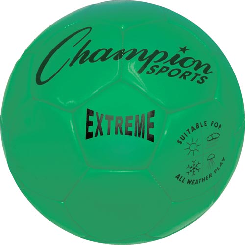 Extreme Soccer Ball - Size 5 (Adult) - Green