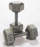 Pro Hexhead Dumbbells - 1 lb.