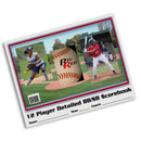 Big Red Baseball/Softball Scorebook - 12 Player