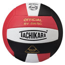 Tachikara SV-5WSC Volleyball - Scarlet/White/Royal Blue