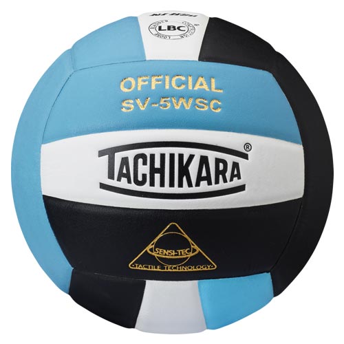 Tachikara SV-5WSC Volleyball - Orange/Black/White