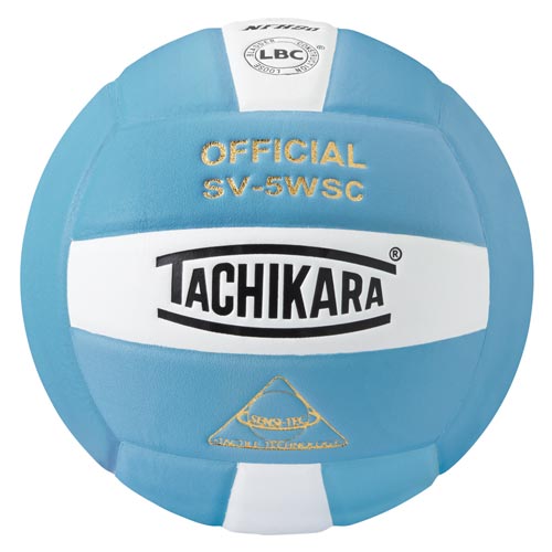 Tachikara SV-5WSC Volleyball - Scarlet/White/Navy Blue