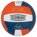 Tachikara SV-5WSC Volleyball - Black/White/Silver