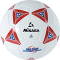 Red Mikasa Soccer Ball