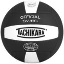 Tachikara SV18S Synthetic Leather Volleyball - Black/White