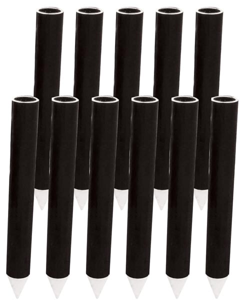 Set of 11 Tempfence Pole Optional Ground Sockets