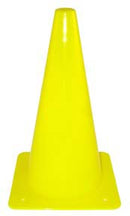 12 inch Poly Cones - Yellow