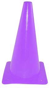 12 inch Poly Conesh - Purple