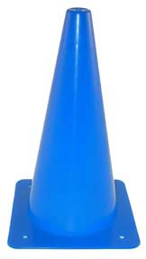 15 inch Poly Cones - Blue