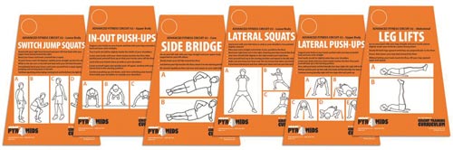 Circuit Training Cards - Advanced Fitness