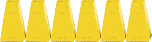 Yellow Pyramid Cones