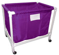 Purple PVC/Nylon Equip. Cart