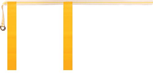 Medium Rip Flag Football Belts - Yellow