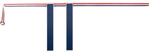 Blue Rip Flag Adjustable Football Belt