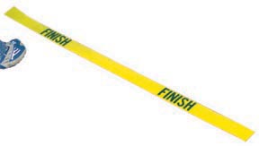 Yellow Poly Finish Line