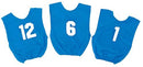 Youth Numbered Scrimmage Vests - Red