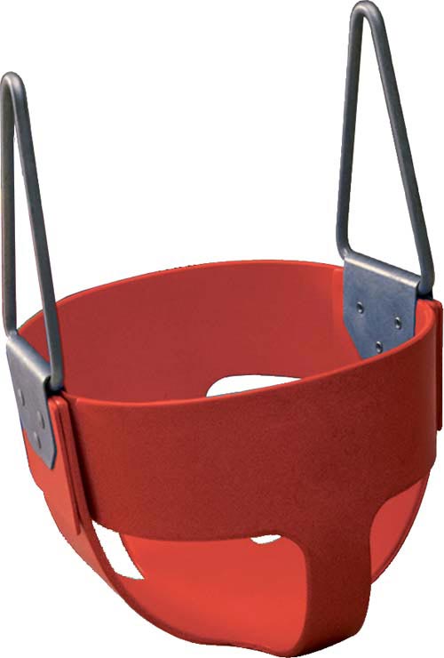Red  Enclosed Infant Swing Seat