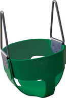 Green  Enclosed Infant Swing Seat