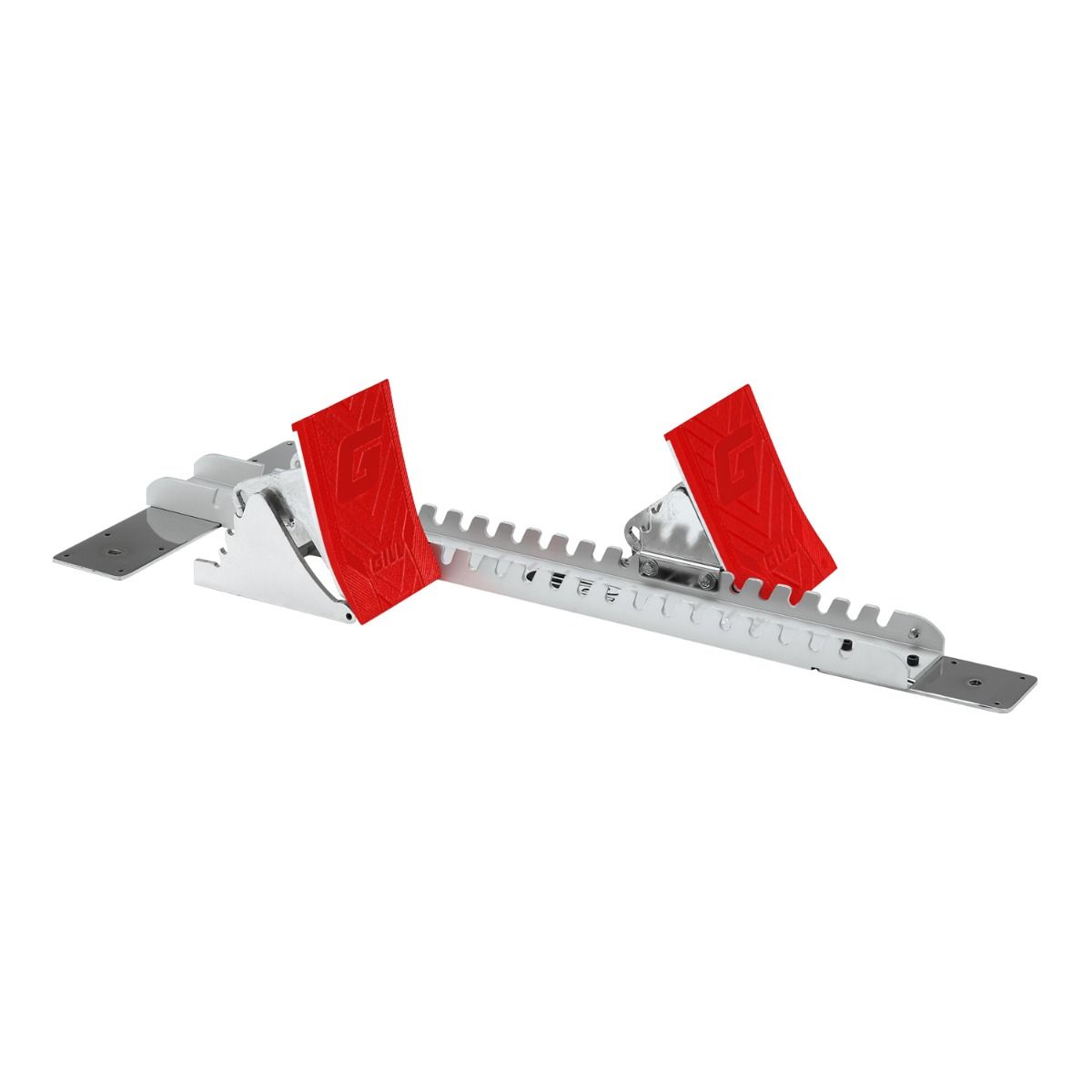 Starting Blocks Track And Field Athletics Track Block Sprinter Pedals 6 Adjustable Angle Track Starting Block Plastic Cinder Track Sprinting Training